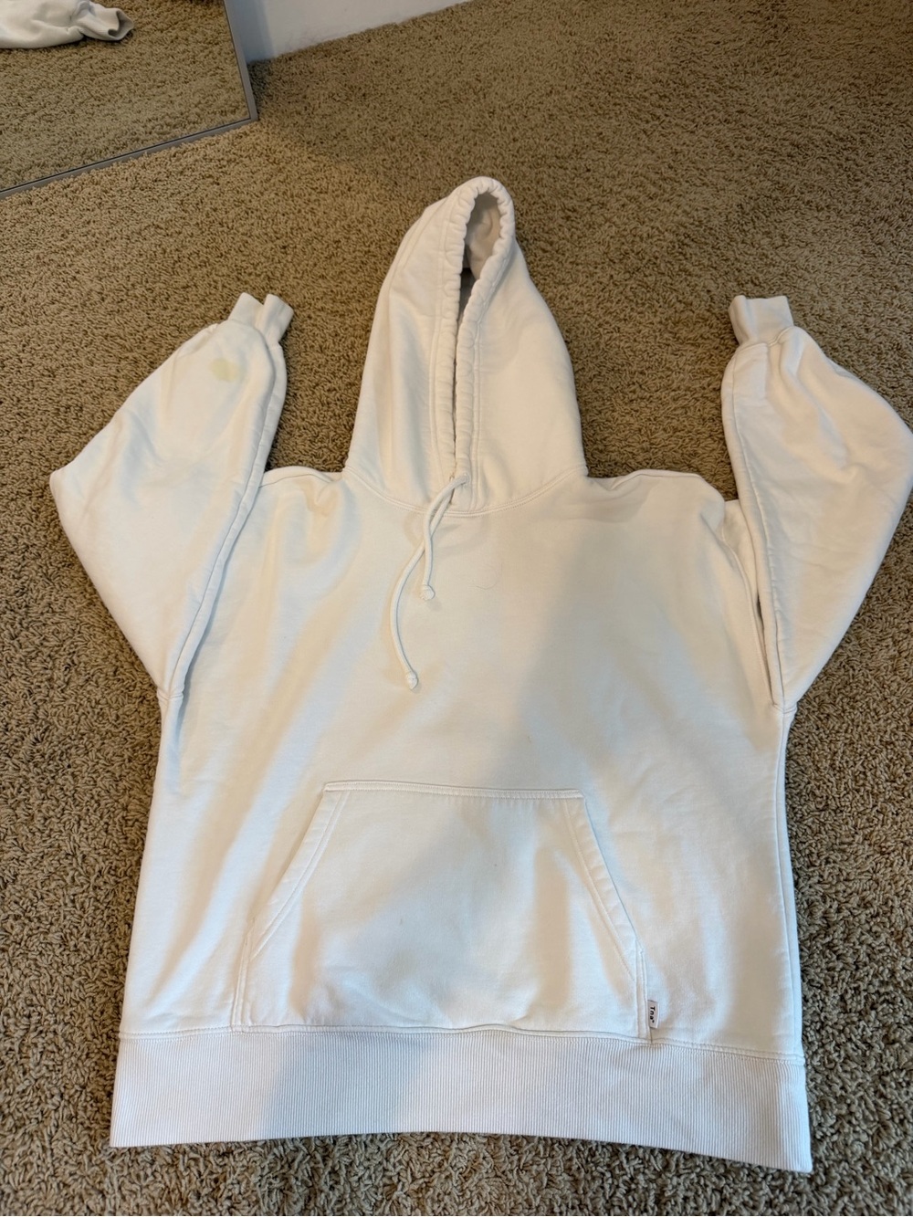 TNA White Oversized Hoodie